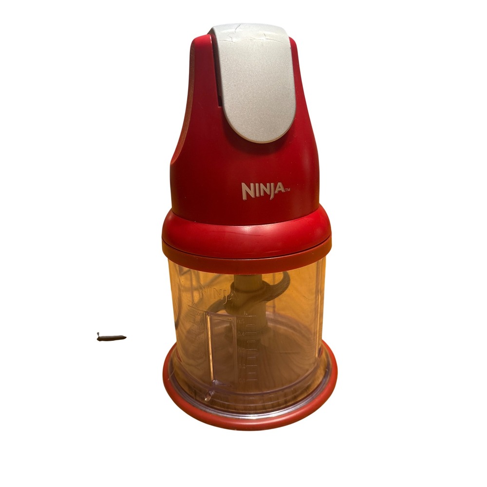 Ninja Express Chop Professional Food Processor Red 200W NJ110GR 16oz 2 Cup